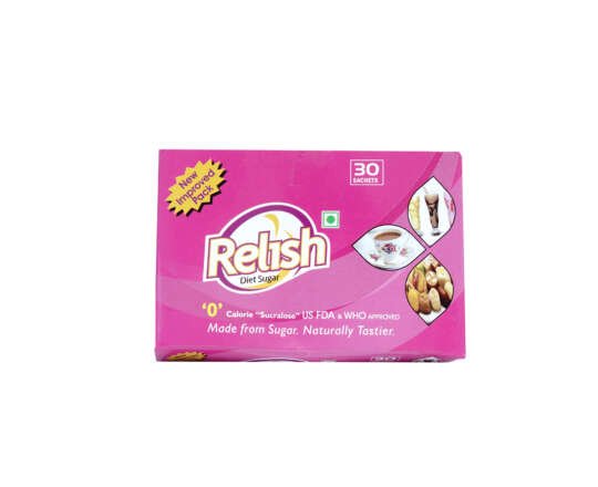 Relish Diet Sugar 30 Sachets