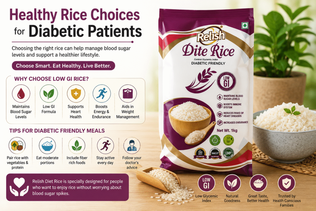 Healthy rice choice